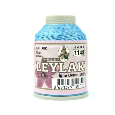 Leylak Suni İpek - İğne Oyası İplikleri - 20 gr - 4 Kat