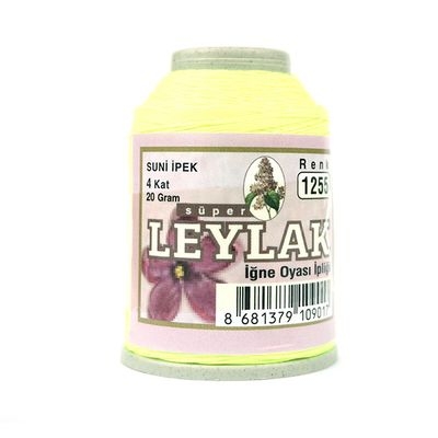 Leylak Suni İpek - İğne Oyası İplikleri - 20 gr - 4 Kat