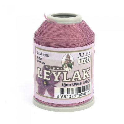 Leylak Suni İpek - İğne Oyası İplikleri - 20 gr - 4 Kat