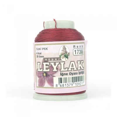 Leylak Suni İpek - İğne Oyası İplikleri - 20 gr - 4 Kat