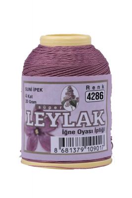 Leylak Suni İpek - İğne Oyası İplikleri - 20 gr - 4 Kat