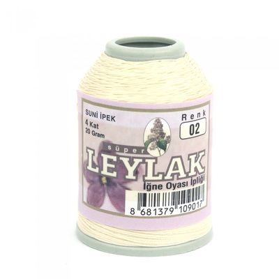 Leylak Suni İpek - İğne Oyası İplikleri - 20 gr - 4 Kat