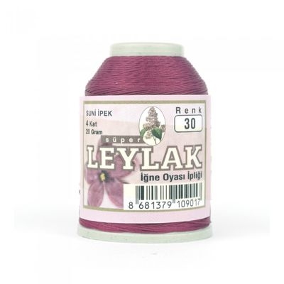 Leylak Suni İpek - İğne Oyası İplikleri - 20 gr - 4 Kat