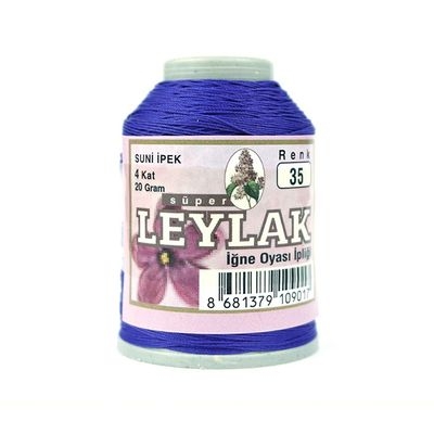 Leylak Suni İpek - İğne Oyası İplikleri - 20 gr - 4 Kat