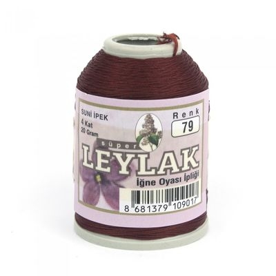 Leylak Suni İpek - İğne Oyası İplikleri - 20 gr - 4 Kat