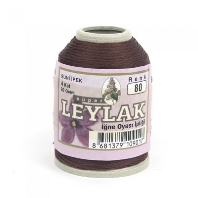 Leylak Suni İpek - İğne Oyası İplikleri - 20 gr - 4 Kat