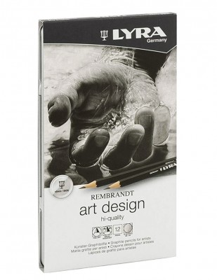 LYRA - Lyra Rembrandt Art Designe, Graphite Pencils Kalem - 12 Adet