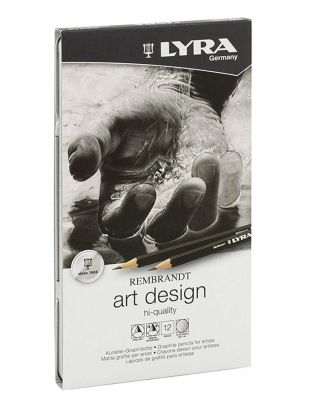 Lyra Rembrandt Art Designe, Graphite Pencils Kalem - 12 Adet