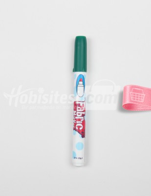 MARVY - Marvy Fabric Marker - Kumaş ve T-Shirt Kalemi - Green - 2 ml