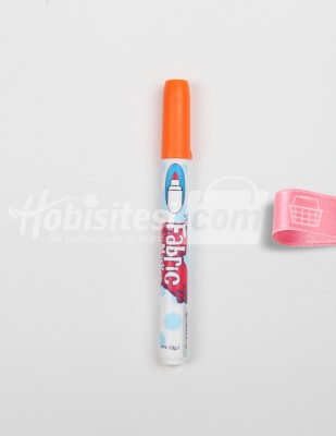 MARVY - Marvy Fabric Marker - Kumaş ve T-Shirt Kalemi - Orange - 2 ml