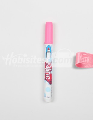 MARVY - Marvy Fabric Marker - Kumaş ve T-Shirt Kalemi - Pink - 2 ml