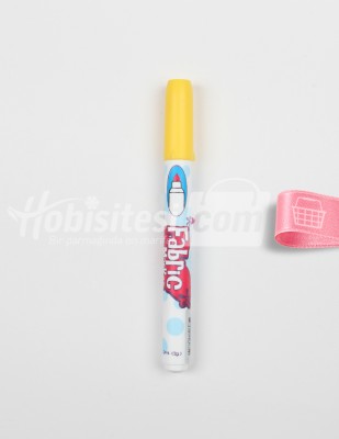 MARVY - Marvy Fabric Marker - Kumaş ve T-Shirt Kalemi - Yellow - 2 ml