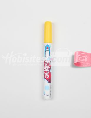 Marvy Fabric Marker - Kumaş ve T-Shirt Kalemi - Yellow - 2 ml