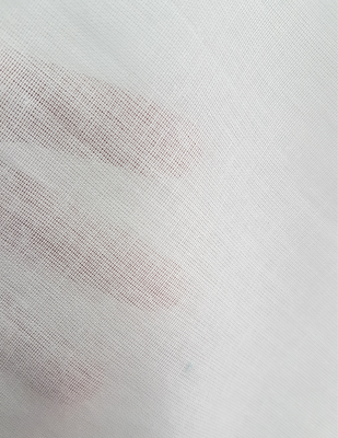 Mermerşahi Bezi - Pamuk Kumaş - En 100 cm - Beyaz