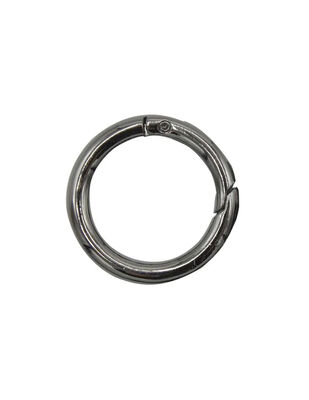 Metal Halka - Yaylı - Antrasit - Dış Çap: 3 cm