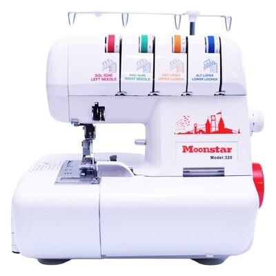 MOONSTAR - Moonstar 320 – 3/4 İplikli Ev Tipi Overlok Dikiş Makinesi