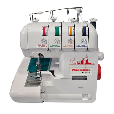Moonstar 320 – 3/4 İplikli Ev Tipi Overlok Dikiş Makinesi - Thumbnail
