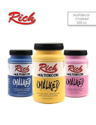 RICH - Rich Multi Decor Chalked Akrilik Boyalar - 250 cc