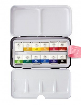 MUNGYO - Mungyo Professional Watercolor Sulu Boya Seti - Full Size - 12 Renk (1)