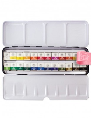 MUNGYO - Mungyo Professional Watercolor Sulu Boya Seti - Half Size - 24 Renk (1)