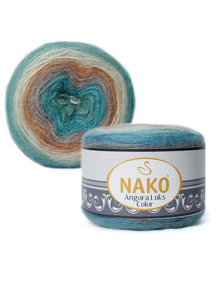 Nako Angora Lüks Color El Örgü İplikleri