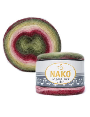 Nako Angora Lüks Color El Örgü İplikleri