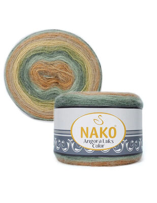 Nako Angora Lüks Color El Örgü İplikleri