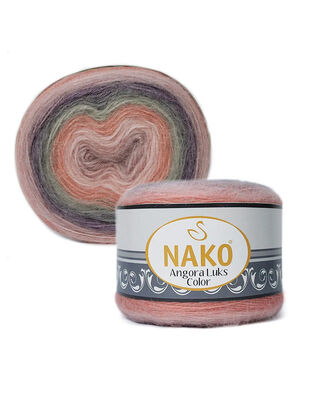 Nako Angora Lüks Color El Örgü İplikleri