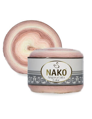 Nako Angora Lüks Color El Örgü İplikleri