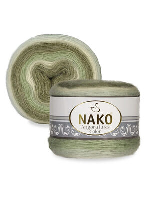 Nako Angora Lüks Color El Örgü İplikleri