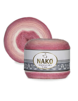 Nako Angora Lüks Color El Örgü İplikleri