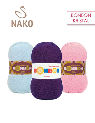 NAKO - Nako Bonbon Kristal El Örgü İplikleri