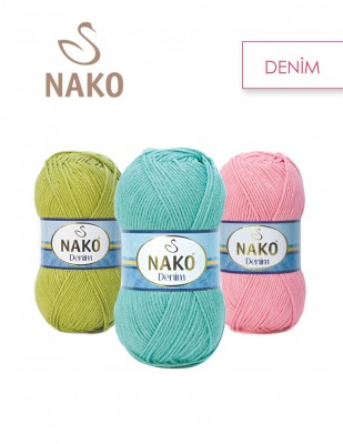 NAKO - Nako Denim El Örgü İplikleri