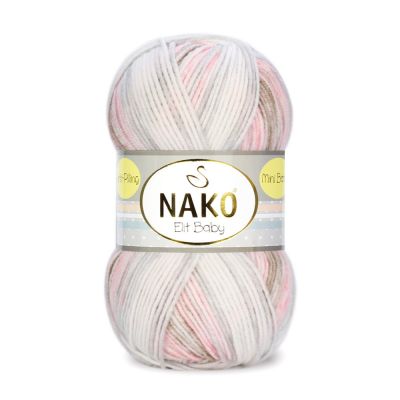 Nako Elit Baby Mini Batik El Örgü İplikleri