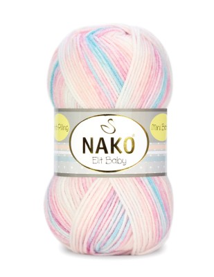 Nako Elit Baby Mini Batik El Örgü İplikleri - Thumbnail
