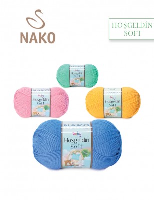 NAKO - Nako Hoş Geldin Soft Hand Knitting Yarns