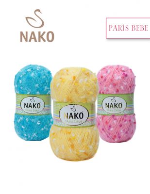 Nako Paris Bebe El Örgü İplikleri