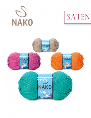 NAKO - Nako Saten El Örgü İpliği