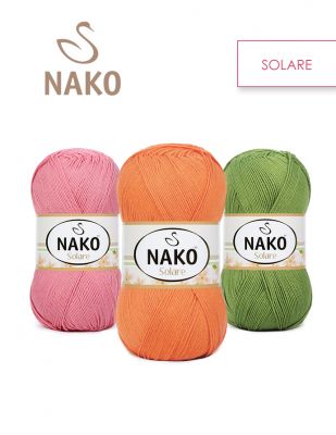 Nako Solare El Örgü İplikleri