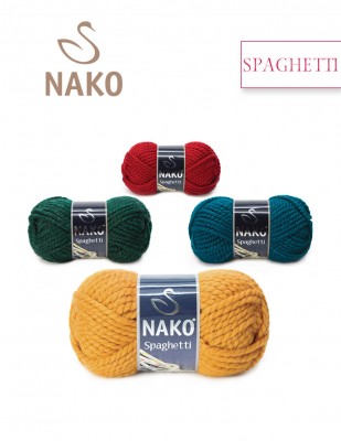 Nako Spaghetti El Örgü İplikleri - Thumbnail