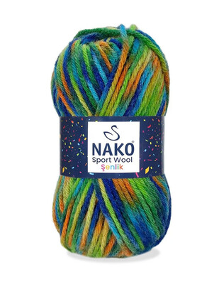 Nako Sport Wool Şenlik El Örgü İplikleri - Thumbnail