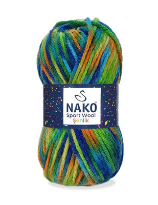 Nako Sport Wool Şenlik El Örgü İplikleri