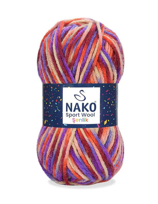 Nako Sport Wool Şenlik El Örgü İplikleri - Thumbnail