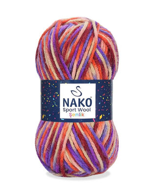 Nako Sport Wool Şenlik El Örgü İplikleri