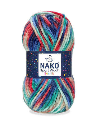 Nako Sport Wool Şenlik El Örgü İplikleri