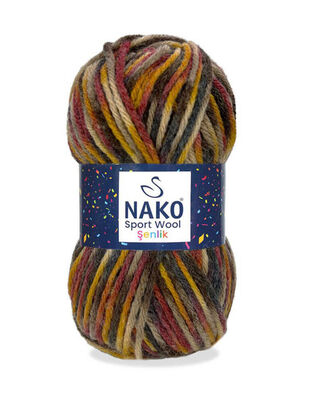 Nako Sport Wool Şenlik El Örgü İplikleri