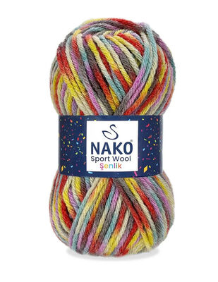 Nako Sport Wool Şenlik El Örgü İplikleri