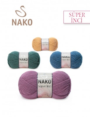 NAKO - Nako Süper İnci Hand Knitting Yarns