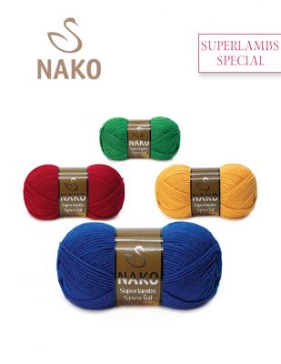 Nako Superlambs Special El Örgü İpliği