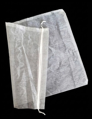 - Organze Tül Kese - Beyaz - 30x40 cm - 3 Adet